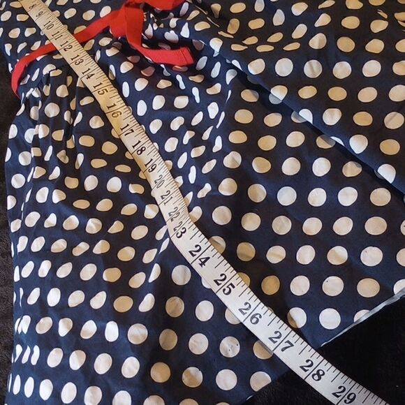 Savannah girls polka dot dress with tulle underneath and bow detailing - Picture 12 of 12